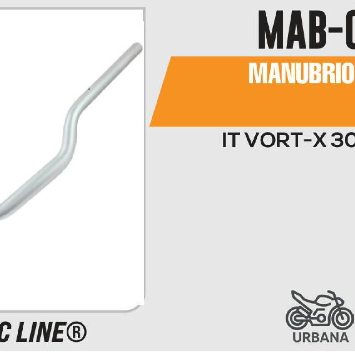 MANUBRIO PLATA
