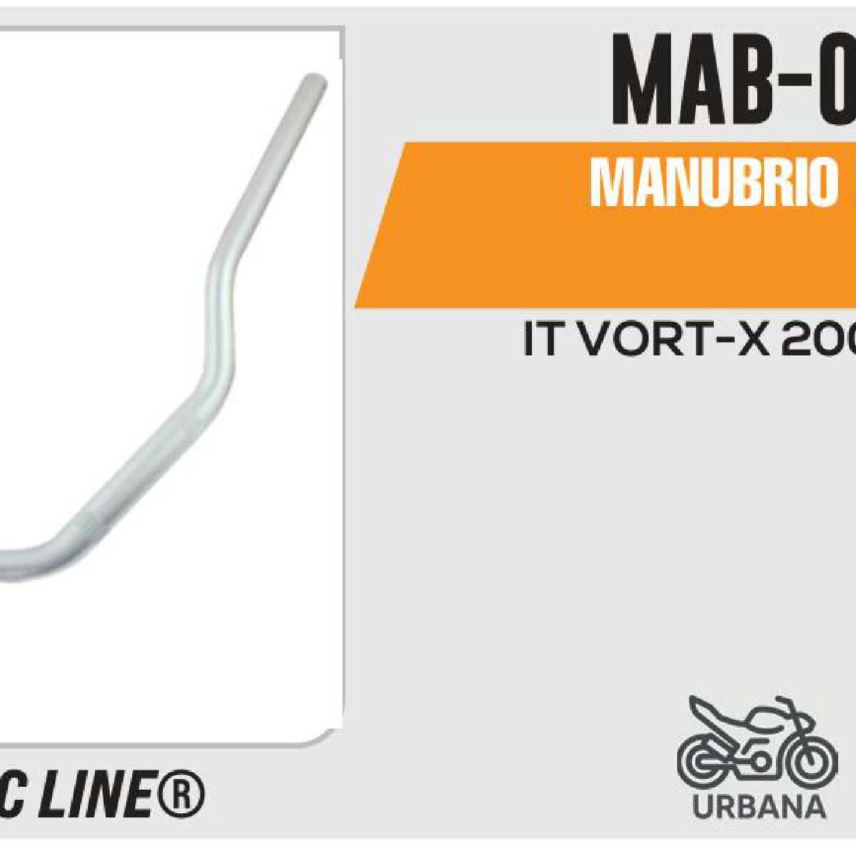 MANUBRIO PLATA