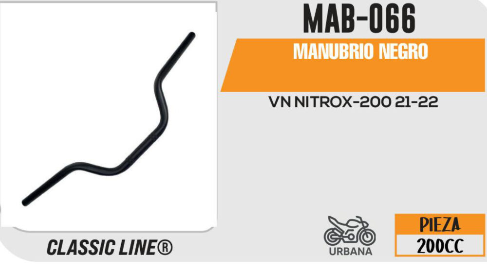 MANUBRIO NEGRO