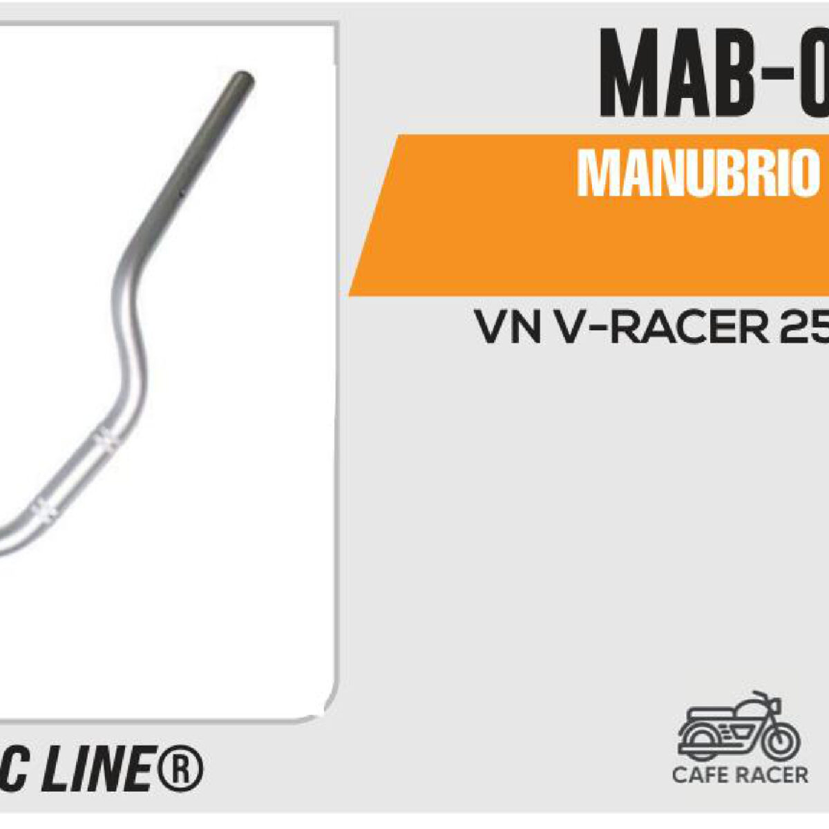 MANUBRIO PLATA