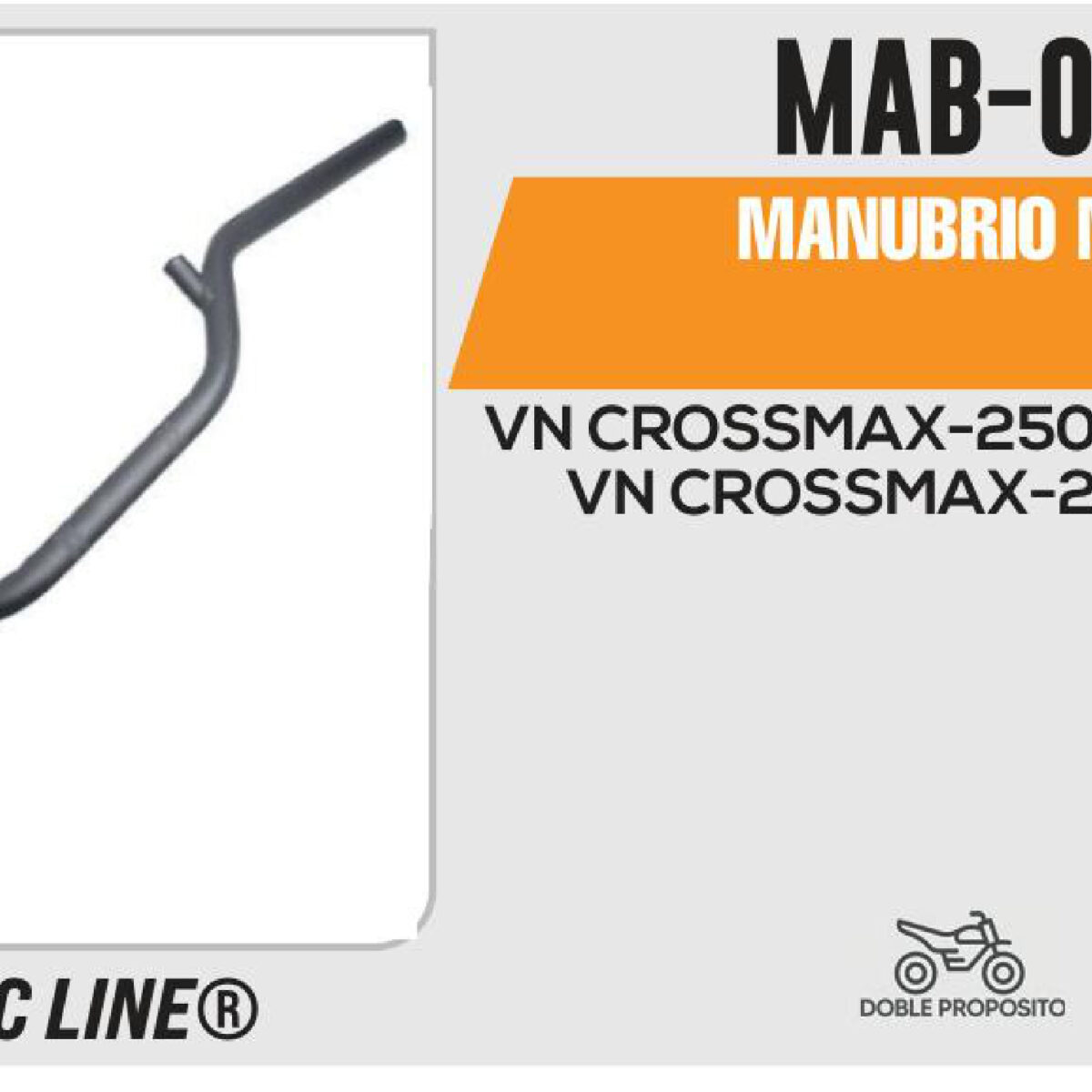 MANUBRIO NEGRO