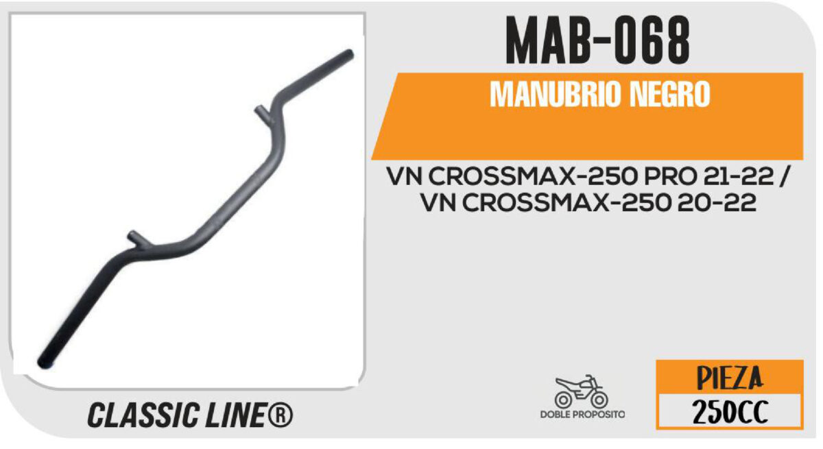 MANUBRIO NEGRO