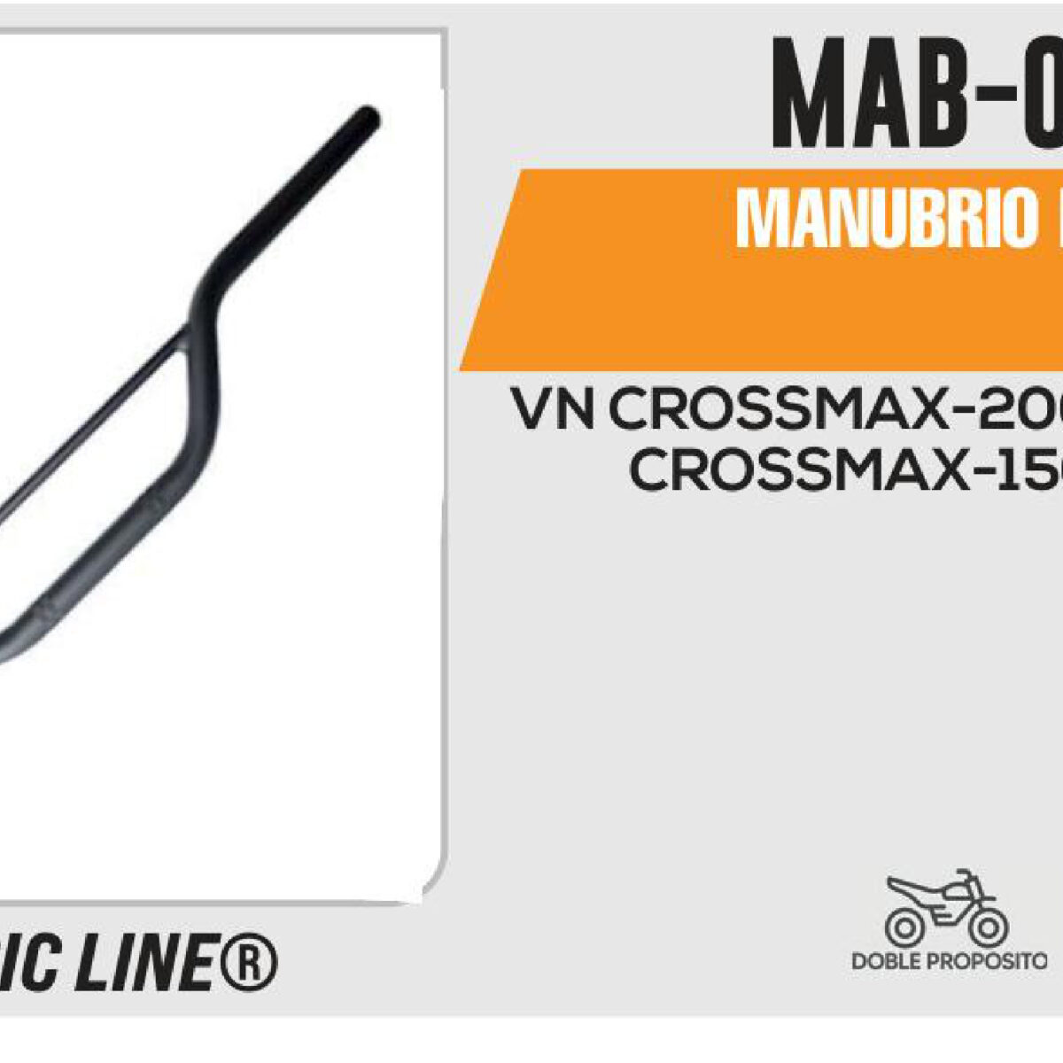 MANUBRIO NEGRO
