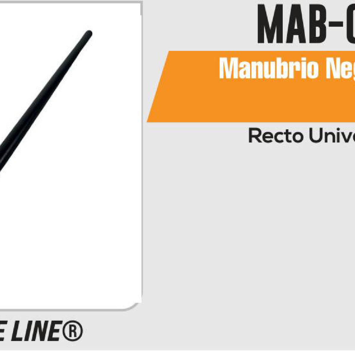 MANUBRIO NEGRO MATE