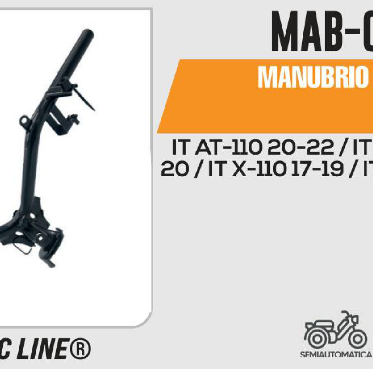 MANUBRIO NEGRO