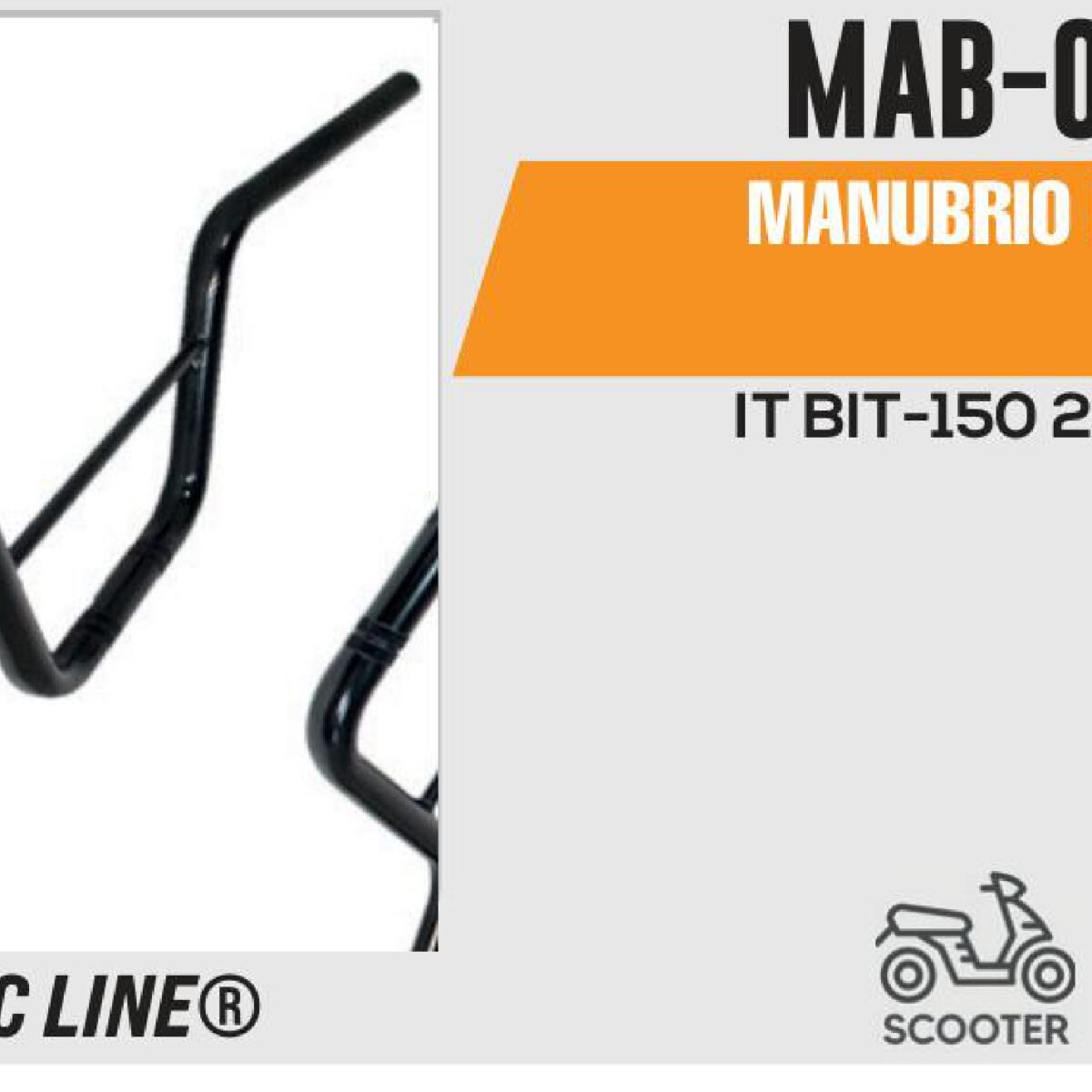 MANUBRIO NEGRO