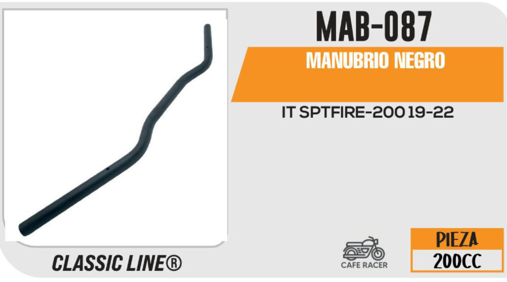 MANUBRIO NEGRO