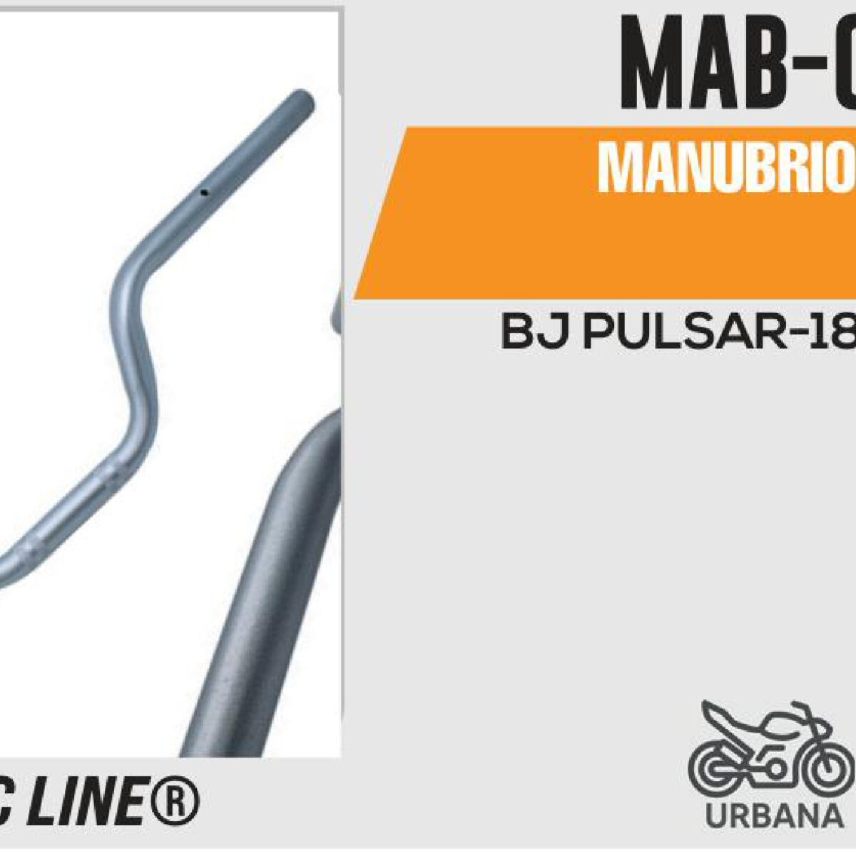 MANUBRIO PLATA