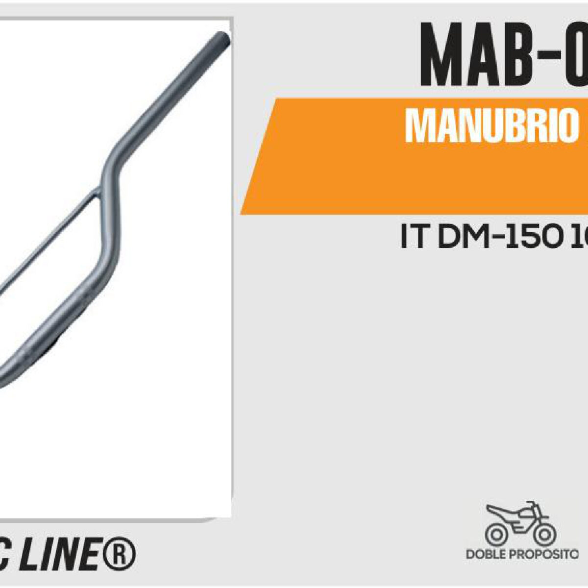 MANUBRIO PLATA