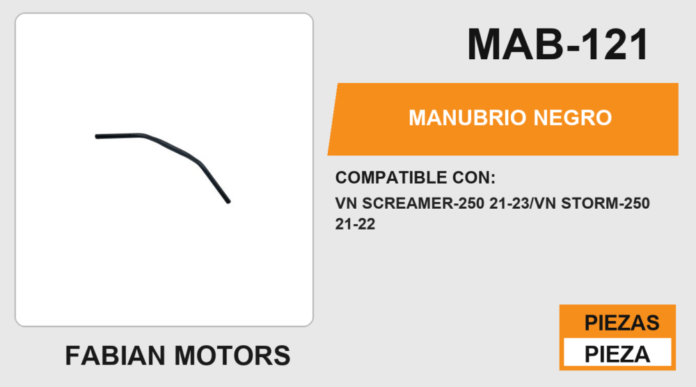 MANUBRIO NEGRO