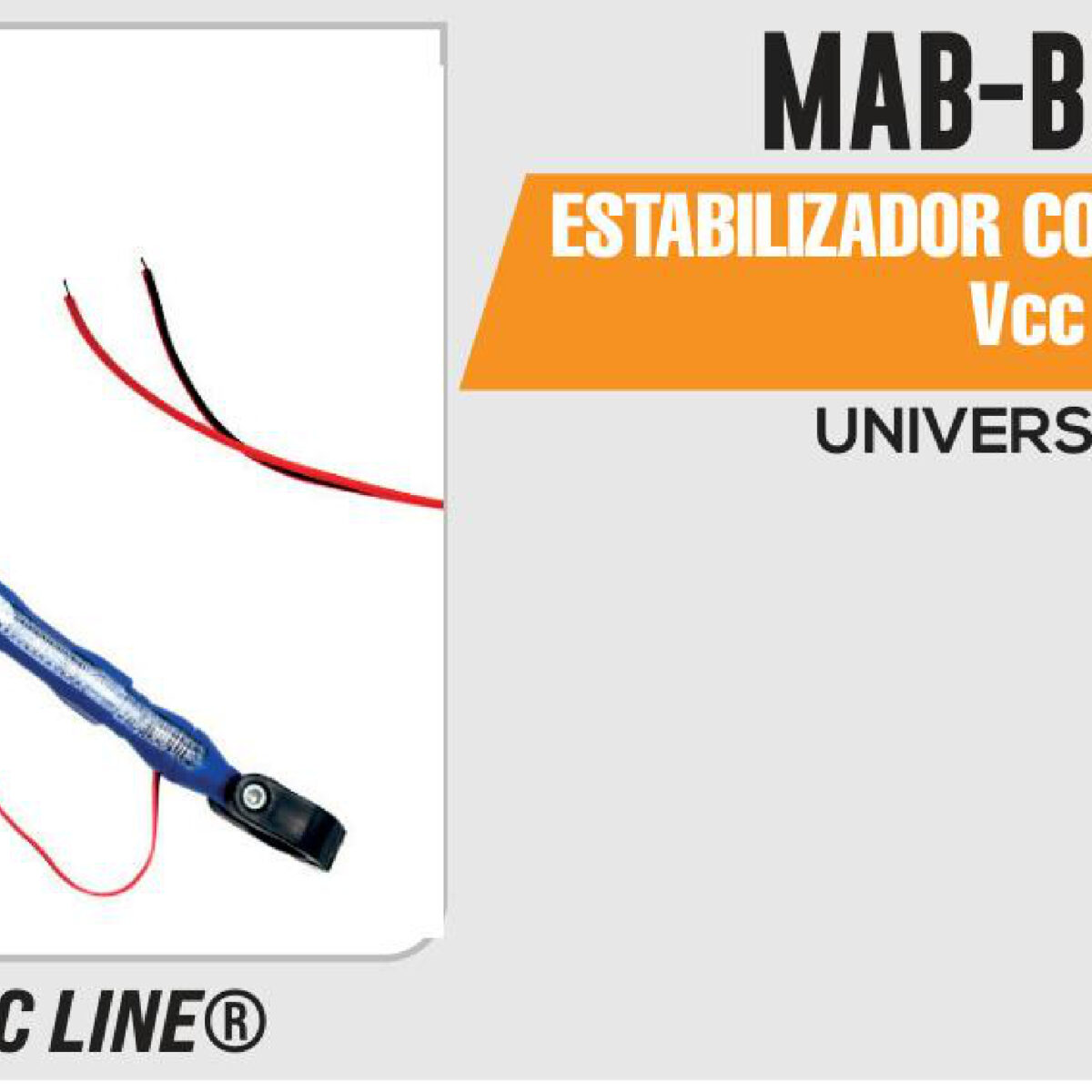 ESTABILIZADOR CON LUZ LED 12Vcc