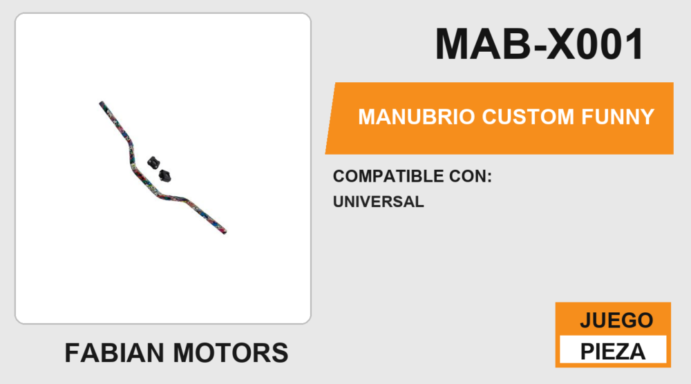 MANUBRIO CUSTOM FUNNY