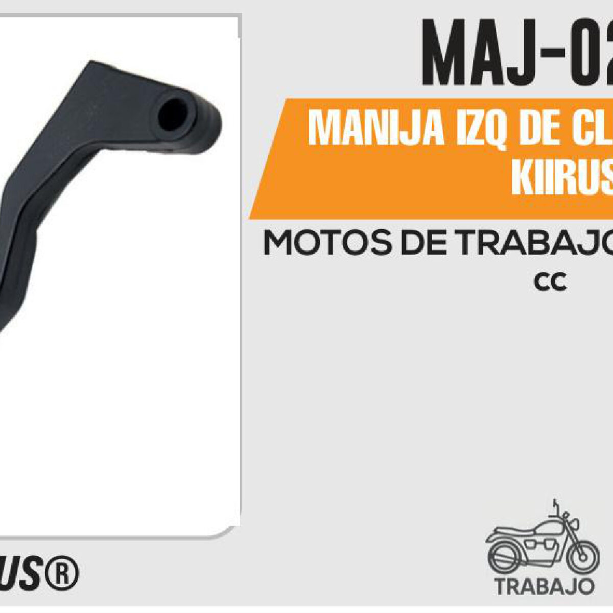 MANIJA IZQ DE CLUTCH NEGRA