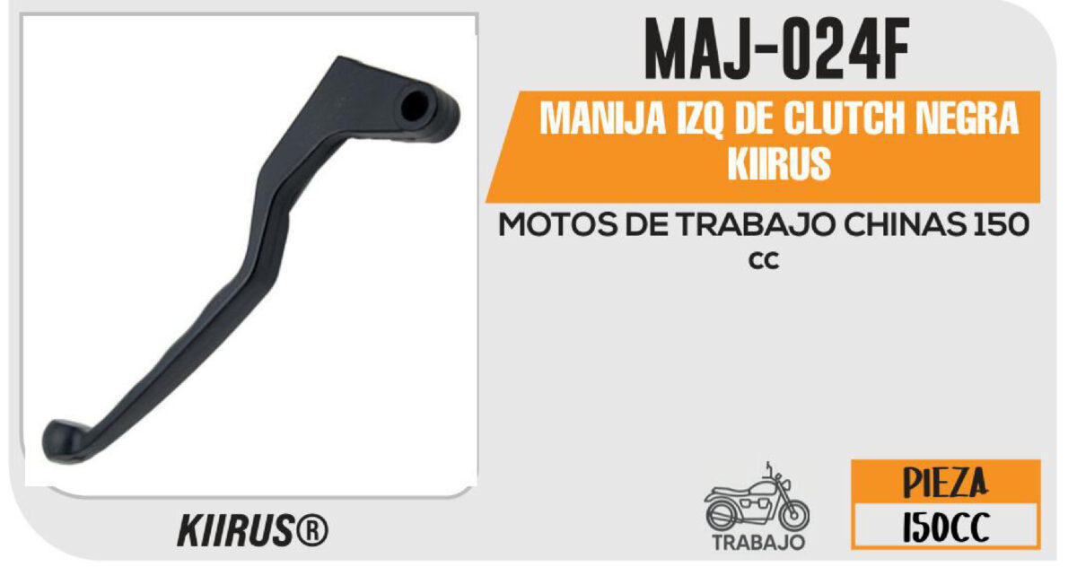 MANIJA IZQ DE CLUTCH NEGRA