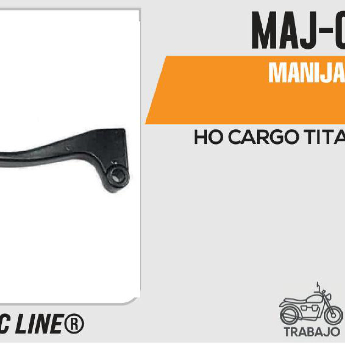 MANIJA IZQUIERDA DE CLUTCH NEGRA
