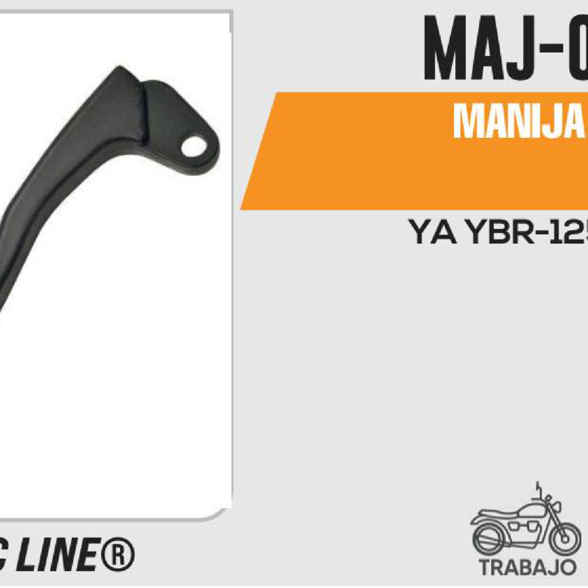 MANIJA IZQUIERDA DE CLUTCH NEGRA