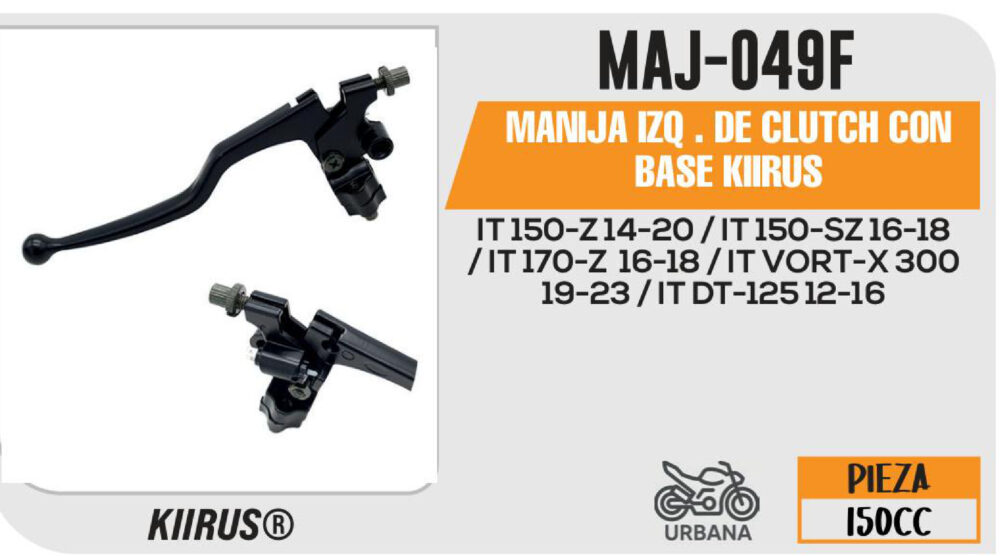 MANIJA IZQ . DE CLUTCH CON BASE