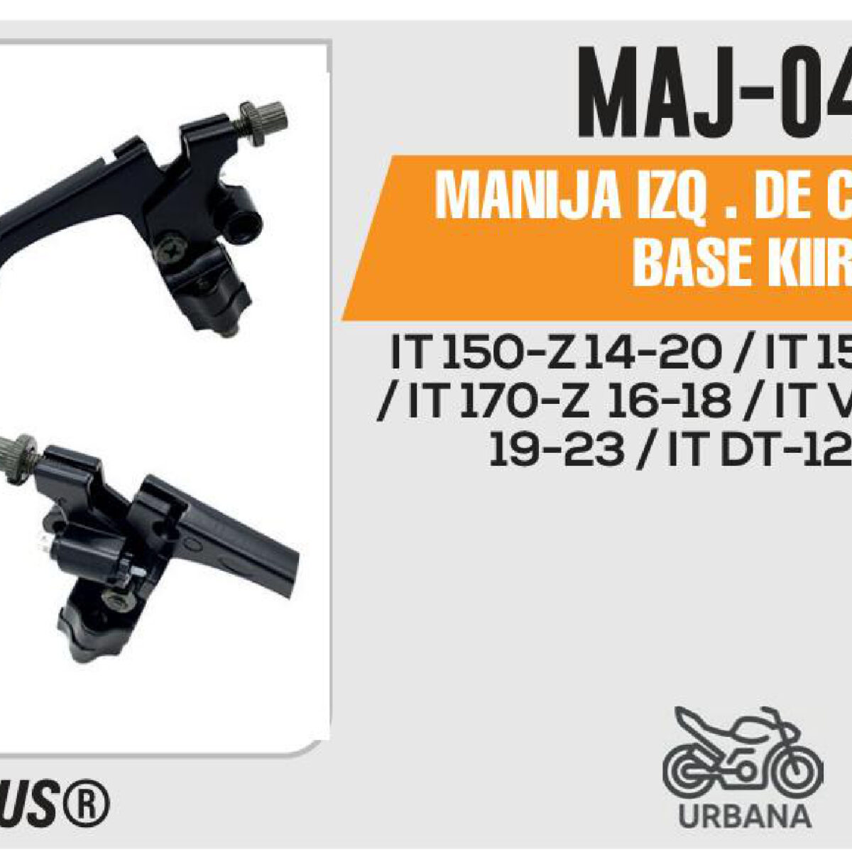 MANIJA IZQ . DE CLUTCH CON BASE