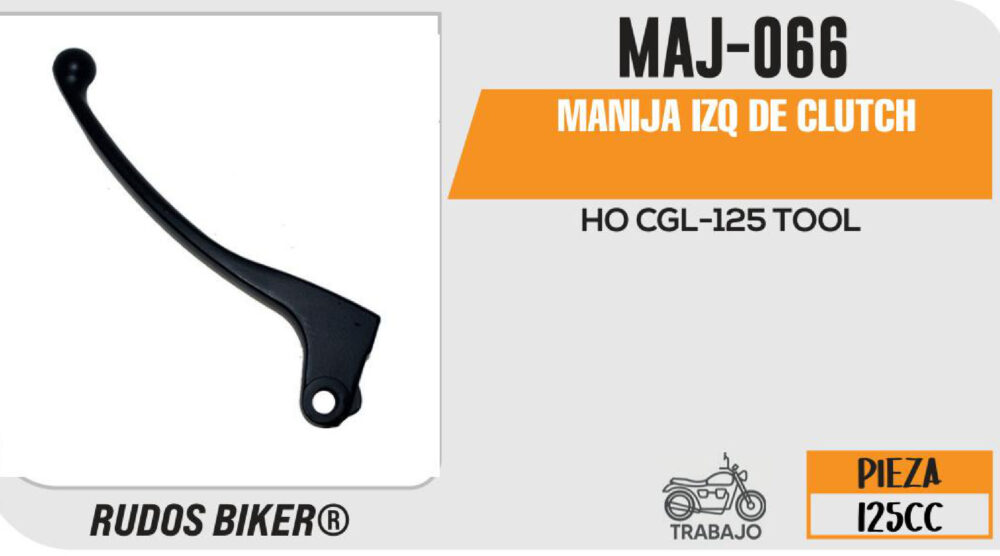 MANIJA IZQUIERDA DE CLUTCH NEGRA