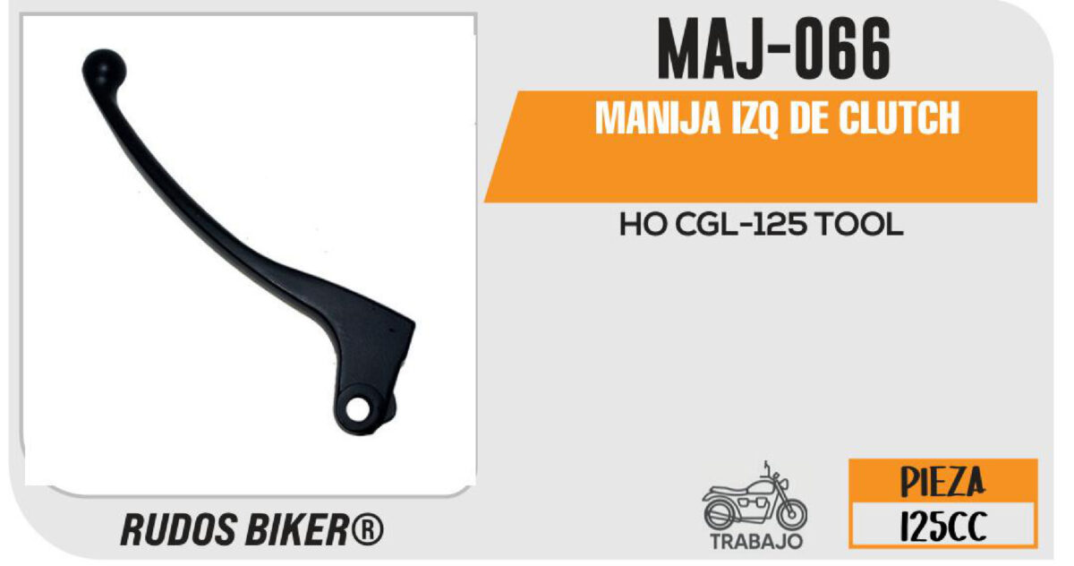 MANIJA IZQUIERDA DE CLUTCH NEGRA
