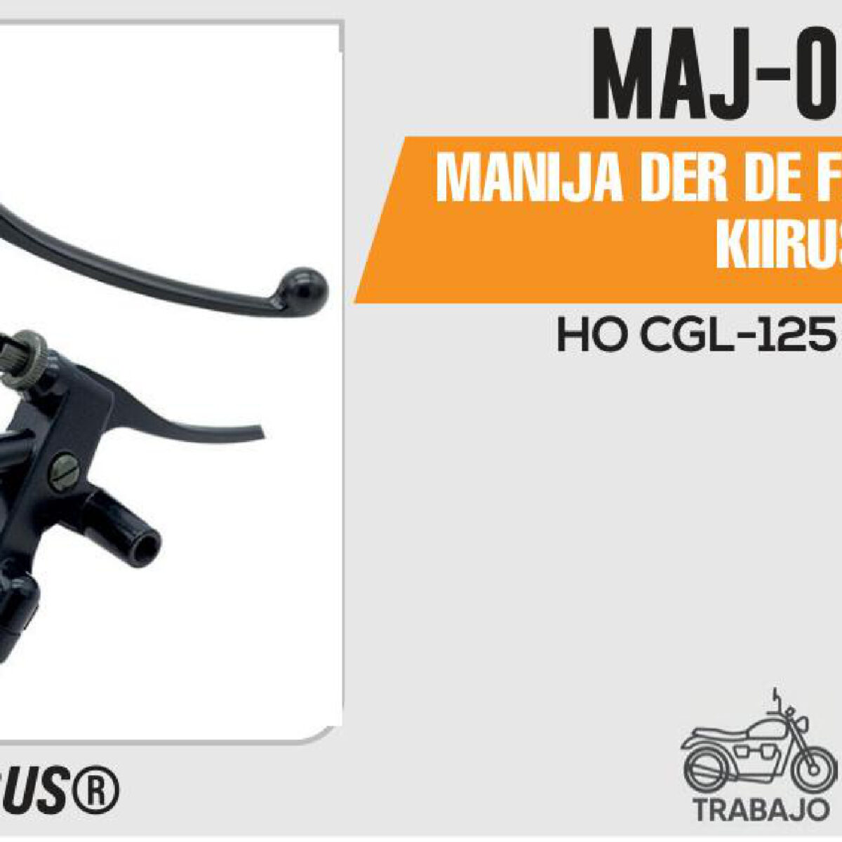 MANIJA DER DE FRENO C/BASE