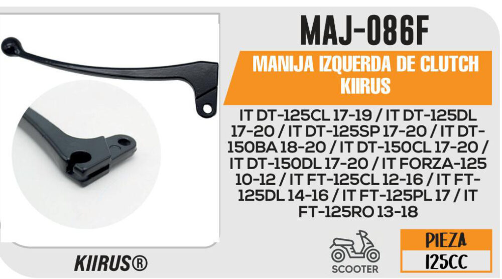 MANIJA IZQUERDA DE CLUTCH