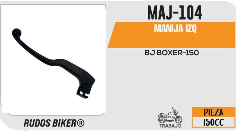 MANIJA IZQUIERDA DE CLUTCH NEGRA