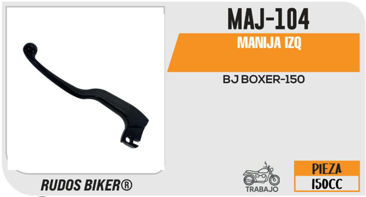 MANIJA IZQUIERDA DE CLUTCH NEGRA