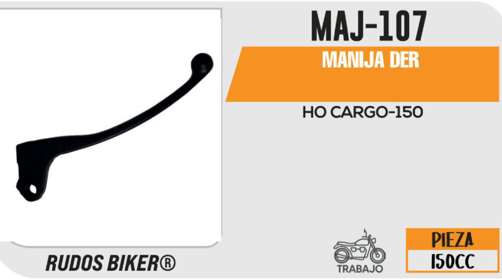 MANIJA DERECHA DE FRENO