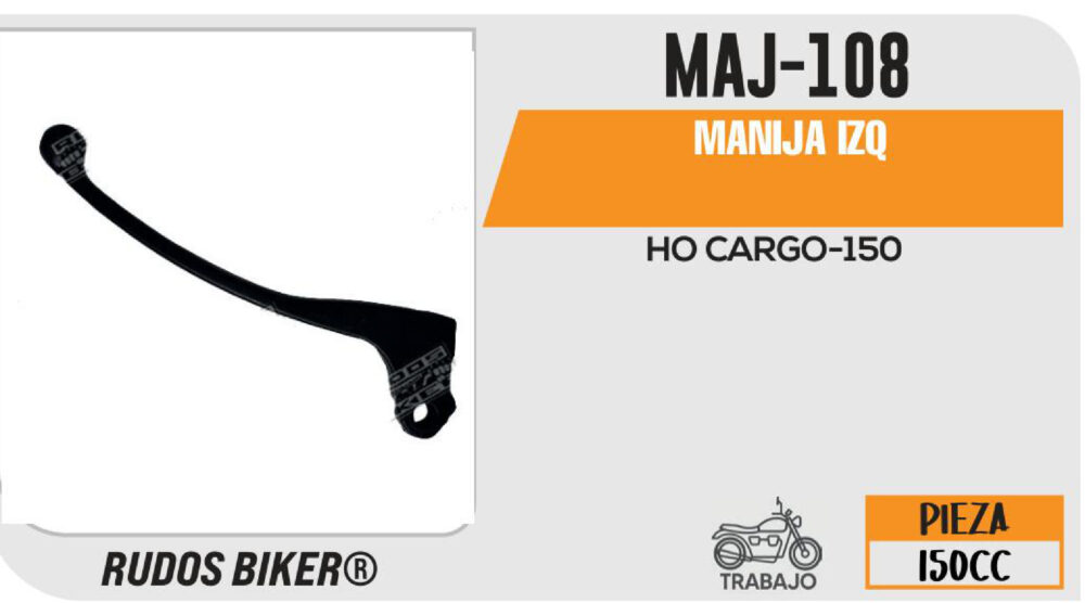 MANIJA IZQUIERDA DE CLUTCH NEGRA