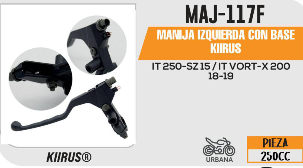 MANIJA IZQUIERDA CON BASE