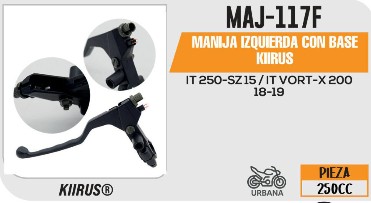 MANIJA IZQUIERDA CON BASE