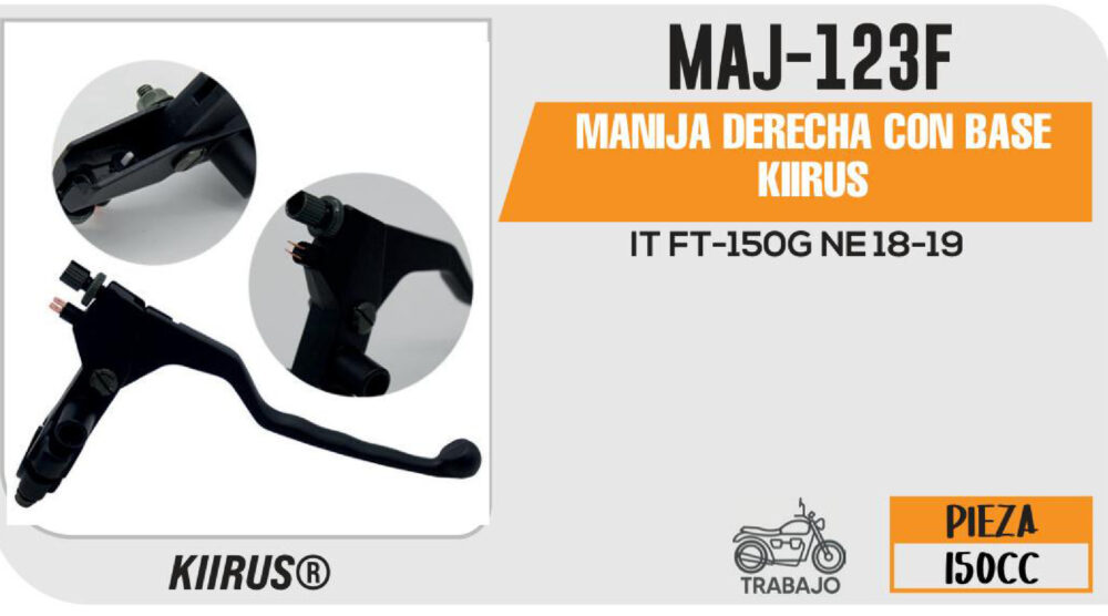 MANIJA DERECHA CON BASE