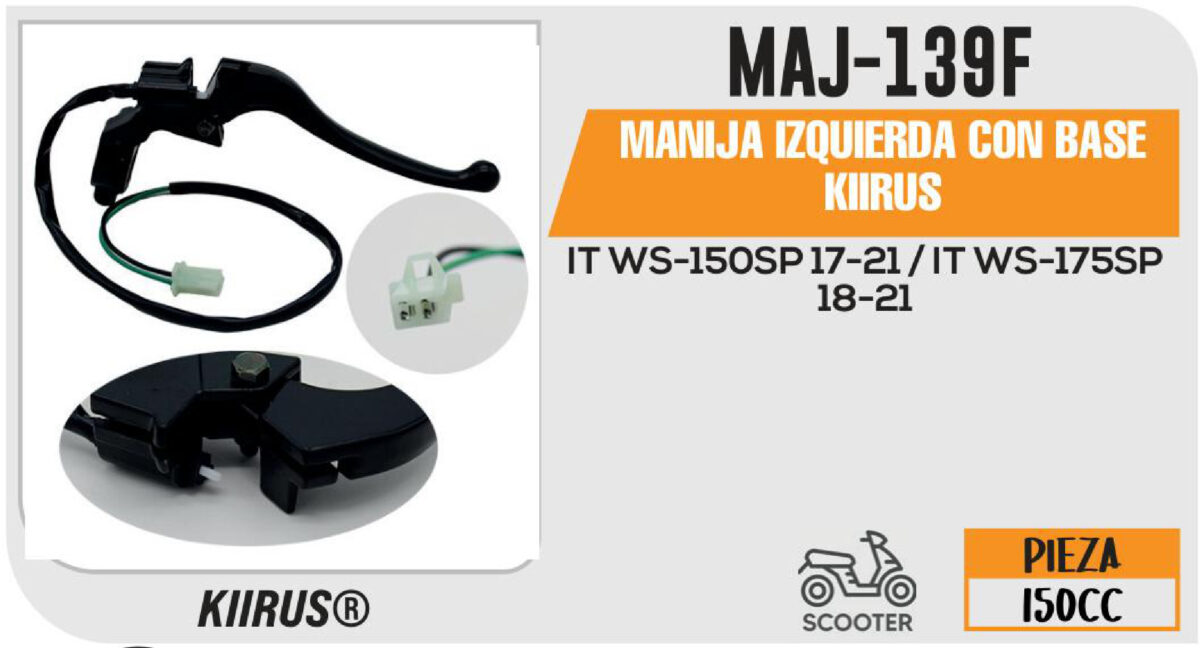 MANIJA IZQUIERDA CON BASE