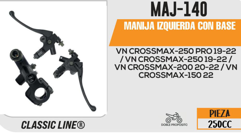 MANIJA IZQUIERDA CON BASE