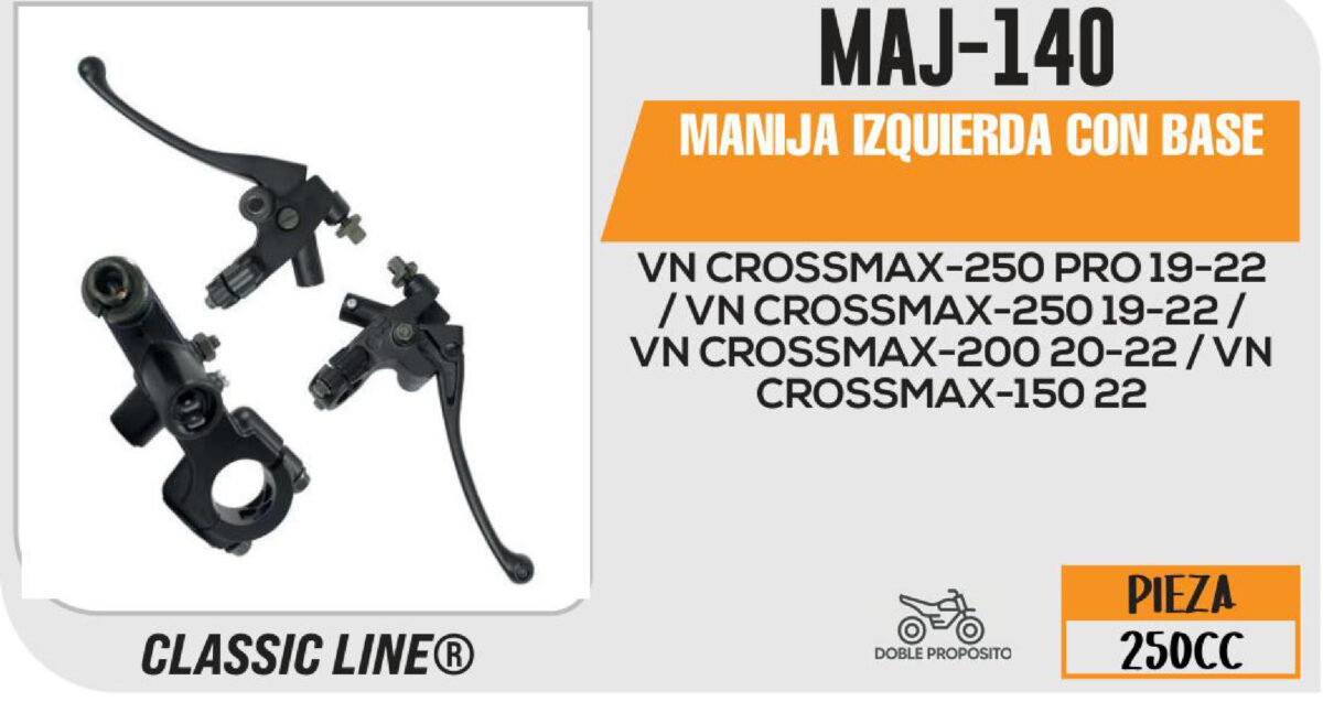 MANIJA IZQUIERDA CON BASE