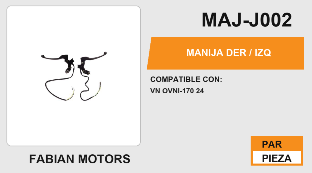 MANIJA DER / IZQ