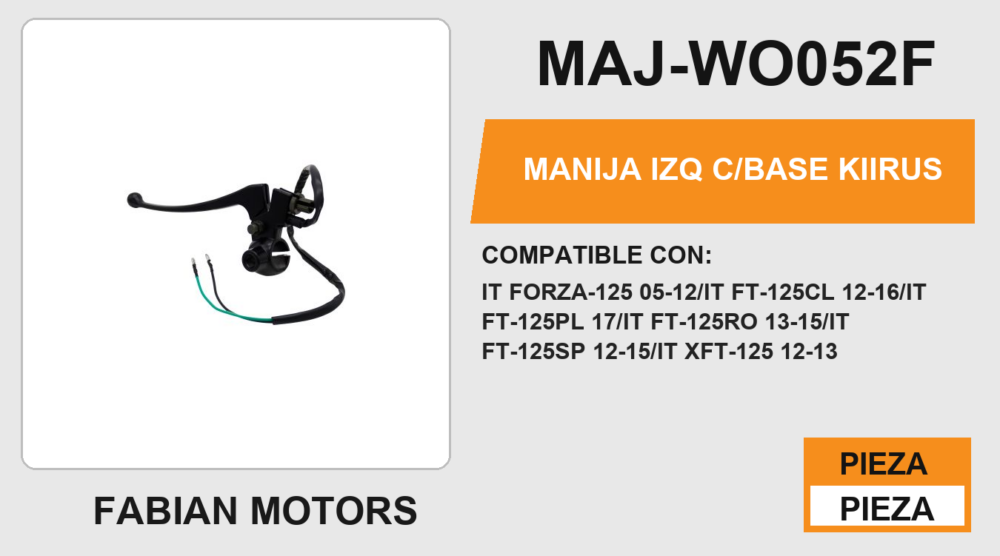 MANIJA IZQ C/BASE