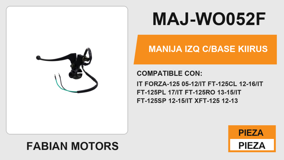 MANIJA IZQ C/BASE