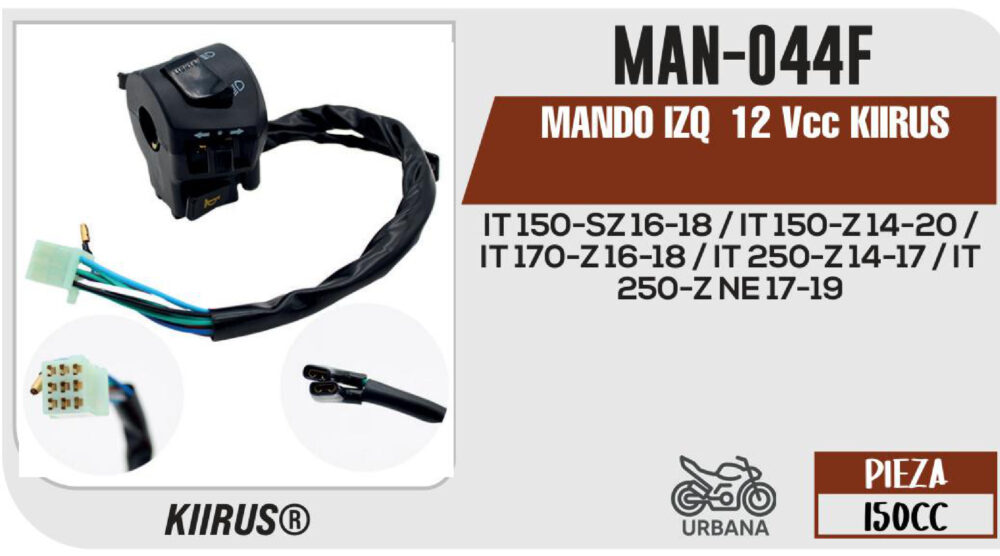 MANDO IZQ 12Vcc
