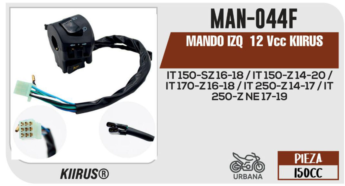 MANDO IZQ 12Vcc