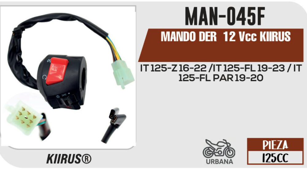 MANDO DER 12Vcc