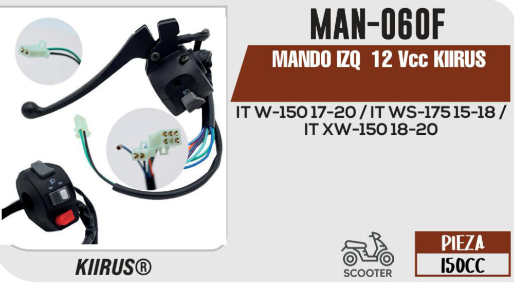 MANDO IZQ 12Vcc