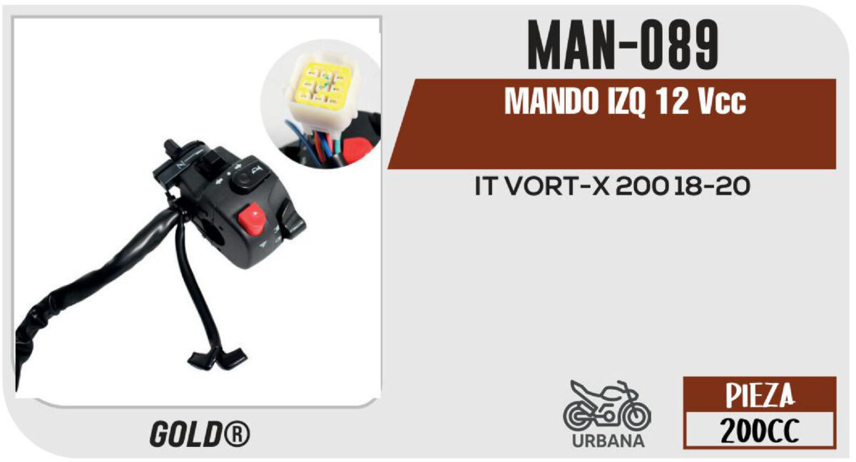 MANDO IZQ 12Vcc