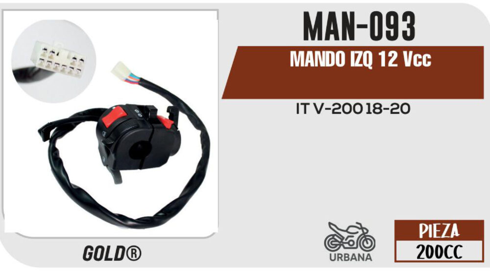 MANDO IZQ 12Vcc