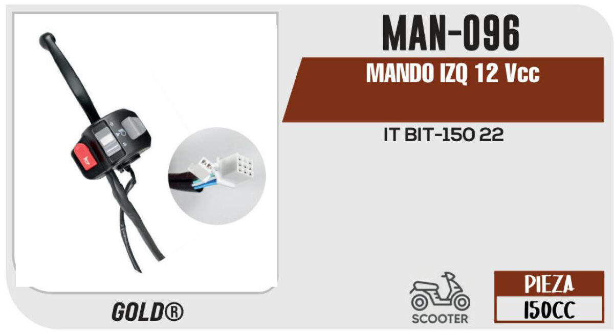 MANDO IZQ 12Vcc