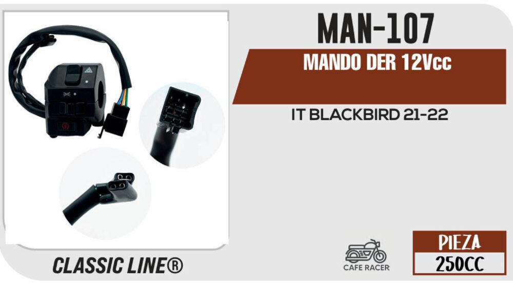 MANDO DER 12Vcc