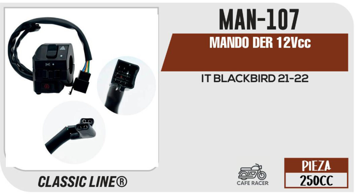 MANDO DER 12Vcc