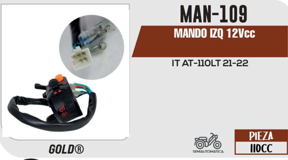 MANDO IZQ 12Vcc