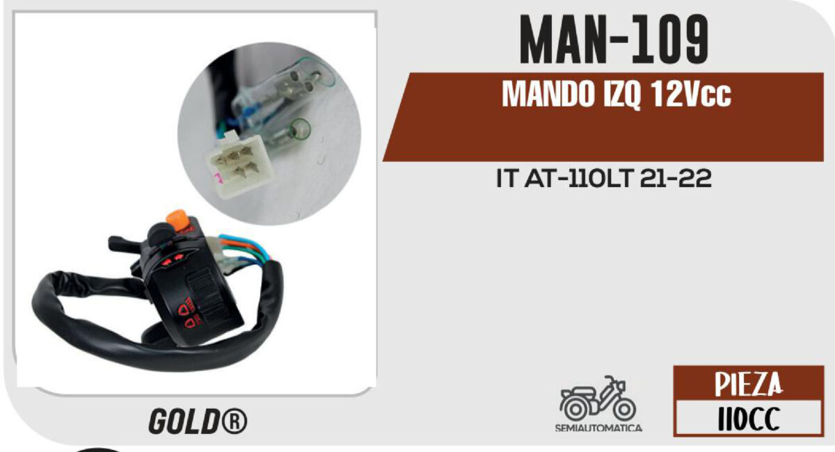 MANDO IZQ 12Vcc